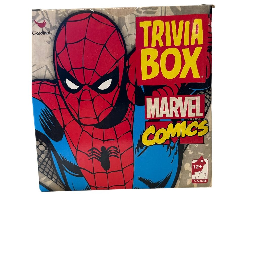 NEW Trivia Box Marvel Comics ages 12+ 2+ players cards still sealed